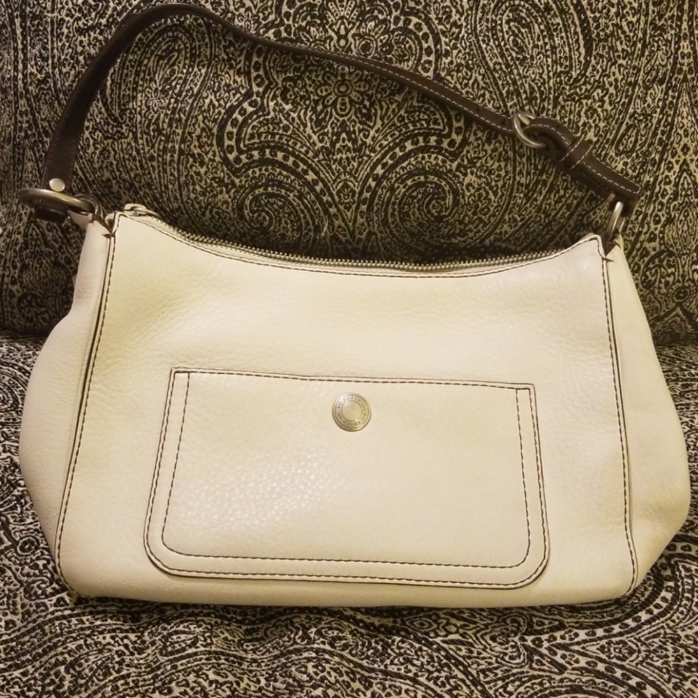 Authentic Off white Coach purse f10890 shoulder bag